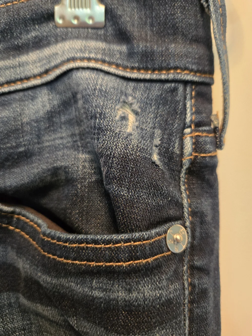 True Religion Halle Dark Indigo Women's Jeans - Mid Rise Super Skinny Fit - Picture 5 of 15